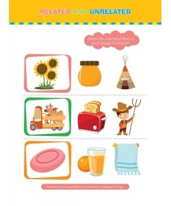 Om Books Brain Games Activity Book 5 (Level 1) - Image 2