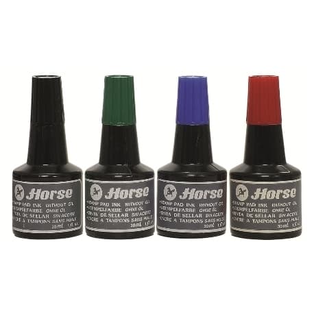 Stamp Pad Ink Horse 30Ml Red