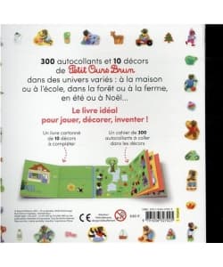 Petit Ours Brun : Mes Décors À Completer - Image 2