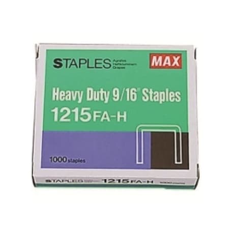 Staples Max 23/15 1000/Pack Ms92713 1215Fa-H