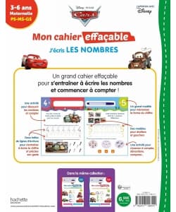 Disney - Cars  Je Compte J Ecris Nombres - Image 4