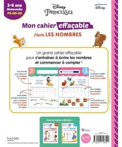 Disney - Princesses Je Compte J Ecris Nombres - Image 4