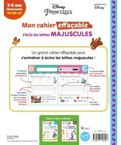 Disney Princesses J Ecris Lettres Majuscules - Image 4