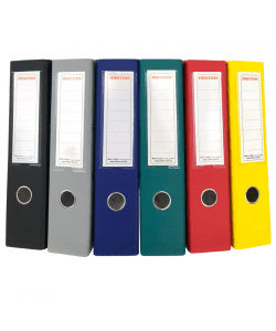 Box File Mintra Pp A4 80Mm Mechanism With Card Holder (Plastic Lock) - Image 1
