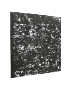 Box File Mintra Marble A4 80Mm Mech Black 14349 - Image 2