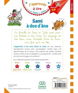 Sami Et Julie Cp Niveau 1 Sami A Dos D Ane - Image 3