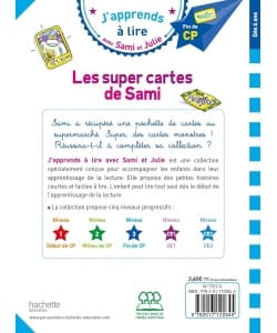 Sami Et Julie Cp Niveau 3 - Super Cartes Sami - Image 3