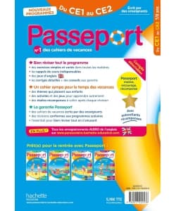 Passeport Du Ce1 Au Ce2 7/8 Ans 2023 - Image 3