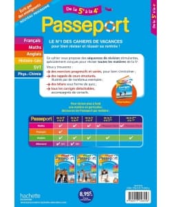 Passeport Toutes Matieres 5E A 4E - Image 7
