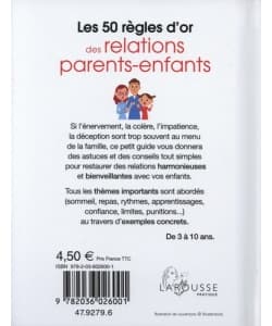 50 Regles Or Relations Parents-Enfants - Image 2