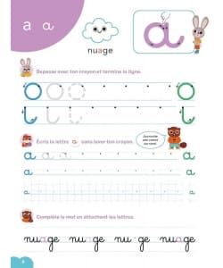 Cahiers D Olive - Ecriture Bordas - Image 3