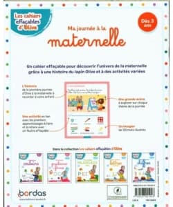 Cahier Effacable Olive Journee Bordas - Image 7