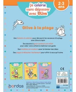 Je Colorie - Olive A La Plage Bordas - Image 7
