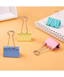 Binder Clip Deli 41Mm 24/Pack Assorted 8552 - Image 3