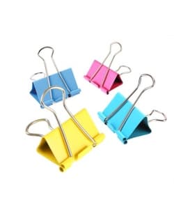 Binder Clip Deli 32Mm 24/Pack Assorted 8553 - Image 2