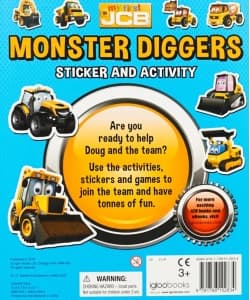 My First Jcb Monster Diggers And Activity - Image 5