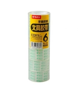 Tape Transparent M&G 24Mmx30Y 6Pcs Clear Ajd97325 - Image 1