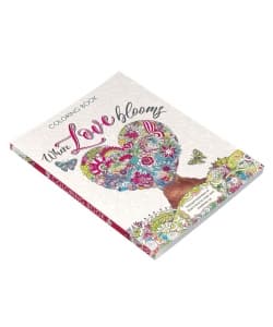 Coloring Book Whre Love Blooms - Image 2