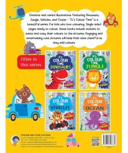 Dreamland Vehicles coloring book - Image 5