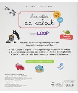 Mon Cahier De Calcul Avec Loup - Image 2