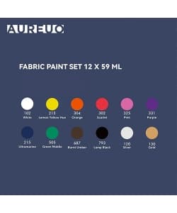 Fabric Paint Phoenix 59Ml 12/Pack - Image 2