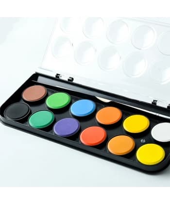 Watercolor Paint M&G Solid Dots