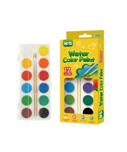 Watercolor Paint M&G 12/Pack - Image 1