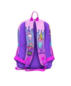 Backpack Ice Cream Unicorn Coral High Large - Image 3