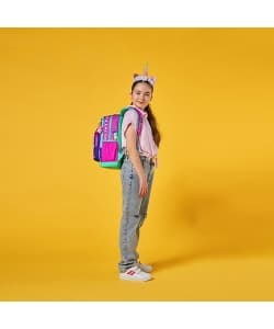 Backpack Unicorn Balloons Coral High Large - Image 7