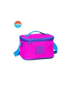 Lunch Bag  Pink Light Blue Coral High Thermo - Image 1