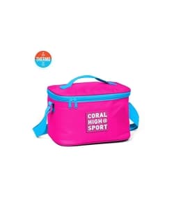 Lunch Bag  Sport Coral High Thermo Fuschia/Blue - Image 1