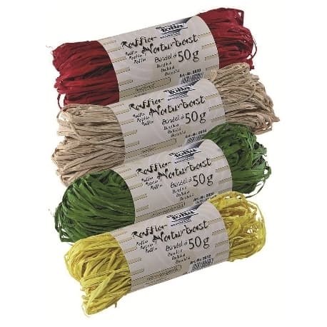 Raphia Natural Jansen 50Gr 457100.90 Black