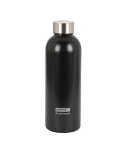 Water Bottle Insulated 500Ml Metal Black - Image 1