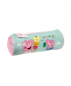 Pencil Case Peppa Pig Ice Cream Round - Image 1