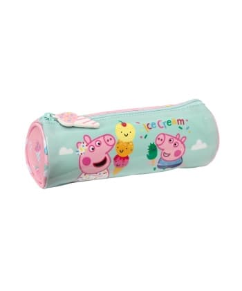 Pencil Case Peppa Pig Ice Cream Round
