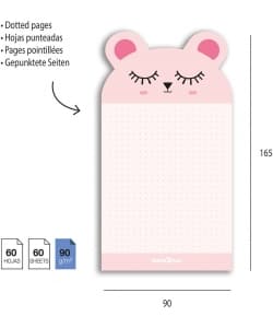 Notepad Mr Back 2 Fun Bear 28714 - Image 2