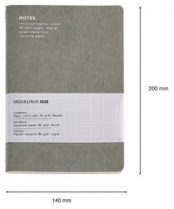 Notebook Mr Back To Basics A5 Ruled Black 8214 - Image 2