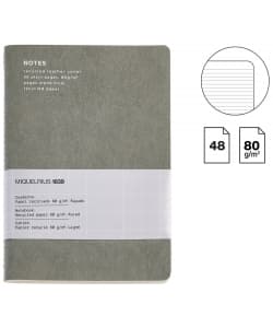 Notebook Mr Back To Basics A5 Ruled Black 8214 - Image 3