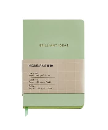 Notebook Mr Back To Basics A6 Plain Green 8217