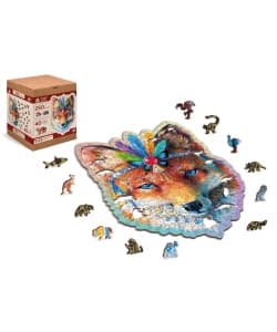 Wooden Puzzle: The Mystic Fox - Image 2