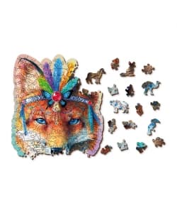 Wooden Puzzle: The Mystic Fox - Image 3