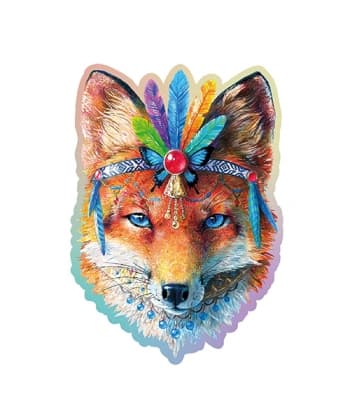 Wooden Puzzle: The Mystic Fox