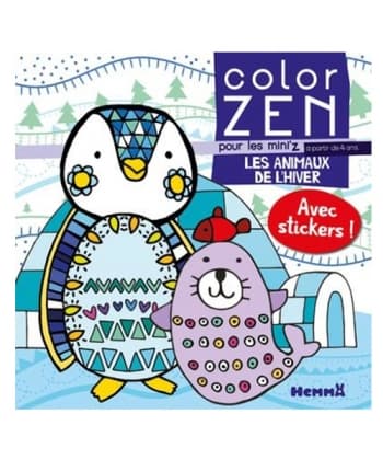 Les animaux de l'hiver - Avec stickers !