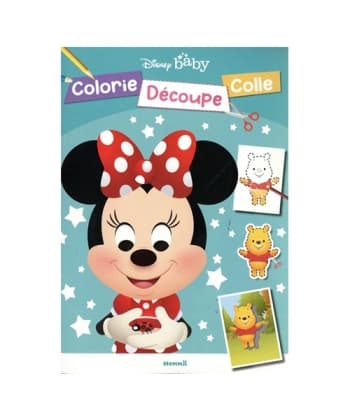 Colorie Découpe Colle Disney Baby