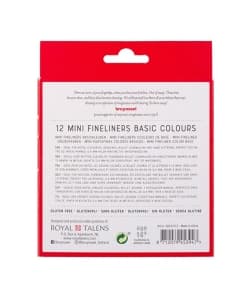 Fineliner Bruynzeel Mini set | 12 colours - Image 3