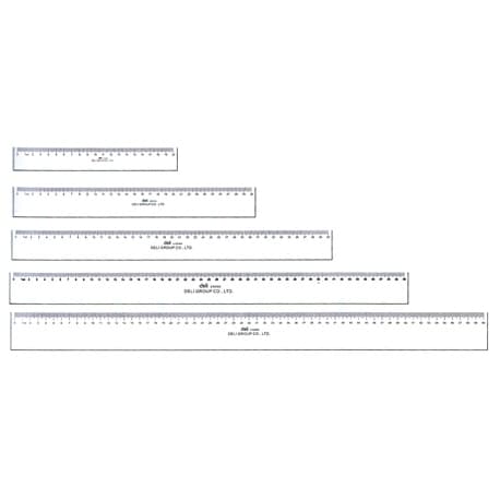 Ruler Deli Plastic 50Cm 6250