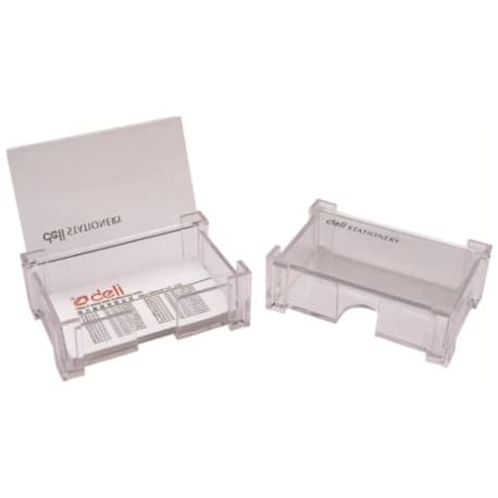 Card Case Deli W/Cover Clear E7621