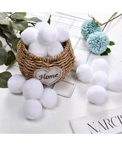 Pompon 30Mm  White - Image 2