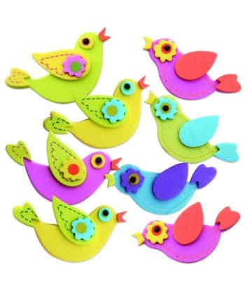 Bird Shapes Foam