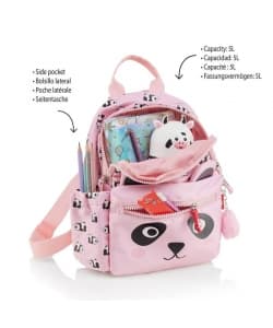 Back2Fun Pink Panda Mini Backpack - Image 2